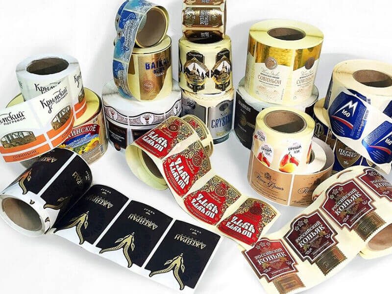 Металлизированная этикетка